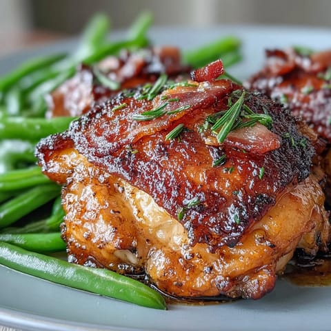 Keto Bacon Ranch Chicken Thighs