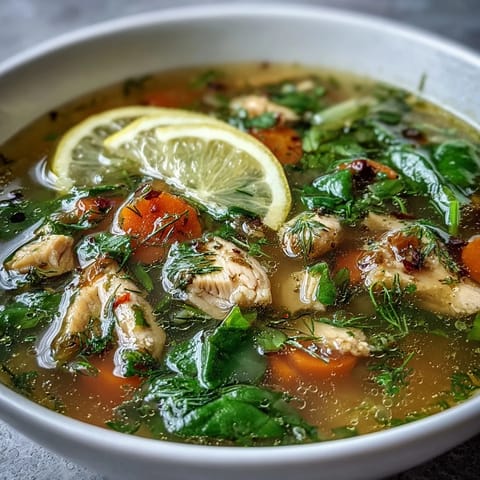 One-Pot Chicken Veggie Soup