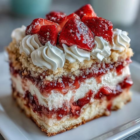 Valentines Day Strawberry Shortcake