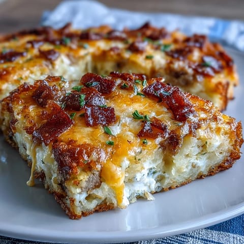 Amish Breakfast Casserole Hash Browns