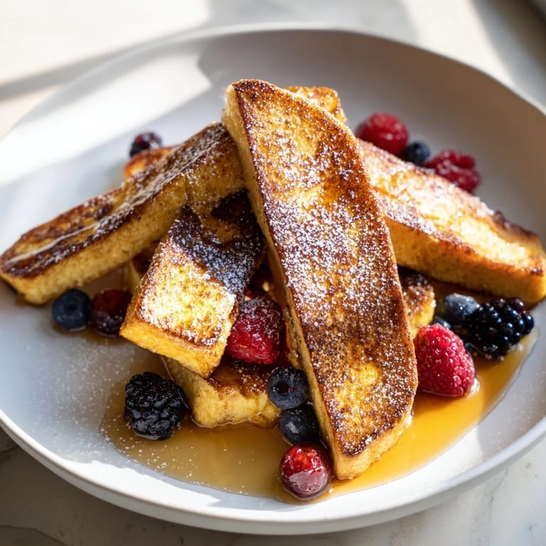 Enjoy a stack of delicious French toast, an easy breakfast recipe ready in minutes, so good!