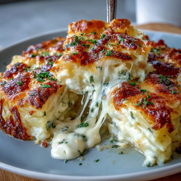 2. A comforting casserole of Easy Cheesy Scalloped Potatoes, with rich cheese sauce and golden crust, perfect alongside your holiday ham.