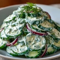 Creamy Cucumber Dill Salad